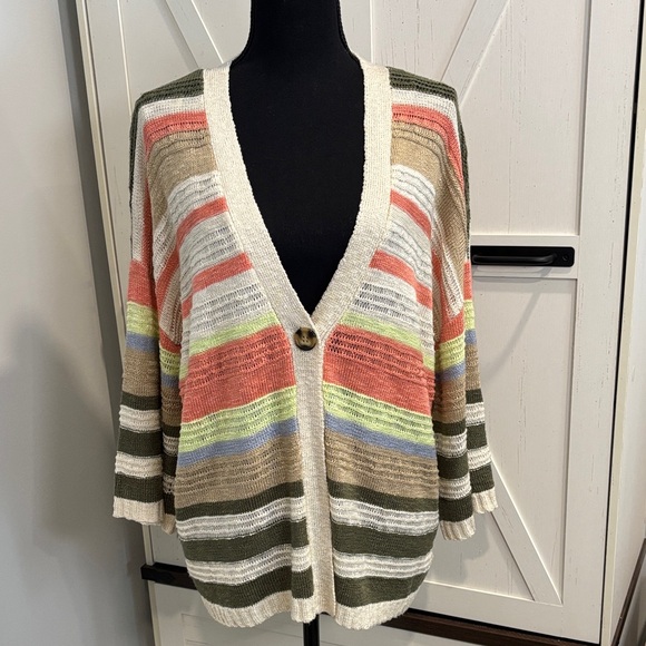 Cardigan Sweater🔸Multi colors Front button light weight - Picture 4 of 8